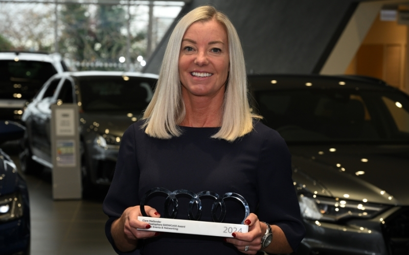 Vertu Hereford Audi Business Development Director Takes Prestigious Award