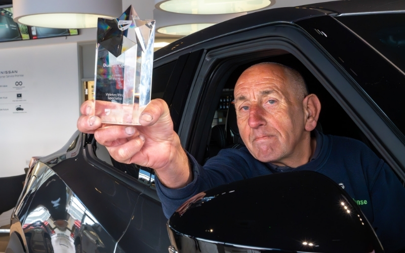 Darlington Colleague Named 'Valeter of the Year' At Vertu Masters Awards