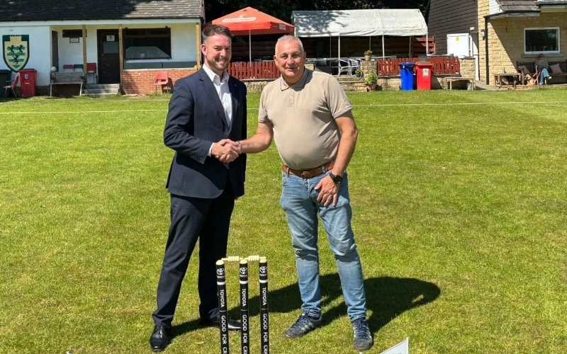 Vertu Toyota Chesterfield Backs Grassroots Cricket With Eckington Cricket Club