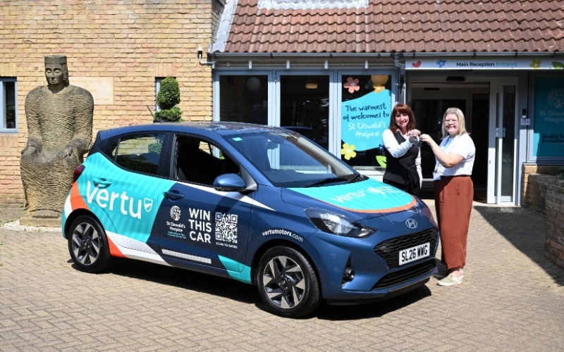 Vertu Drives Forward Support For St Oswald's Hospice